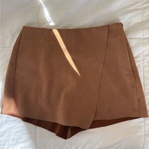 HYFVE Asymmetrical Suede Skirt